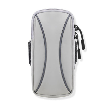 Gray Waterproof Running Arm Bag For Mobile Phones