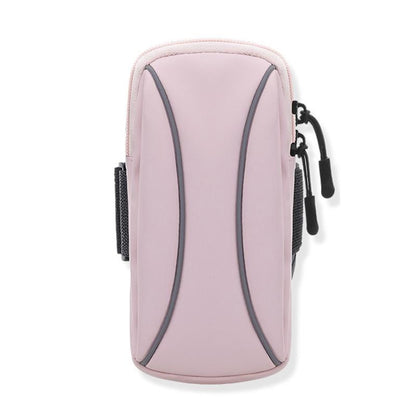 Gray Waterproof Running Arm Bag For Mobile Phones
