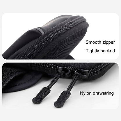 Gray Waterproof Running Arm Bag For Mobile Phones