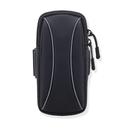 Gray Waterproof Running Arm Bag For Mobile Phones