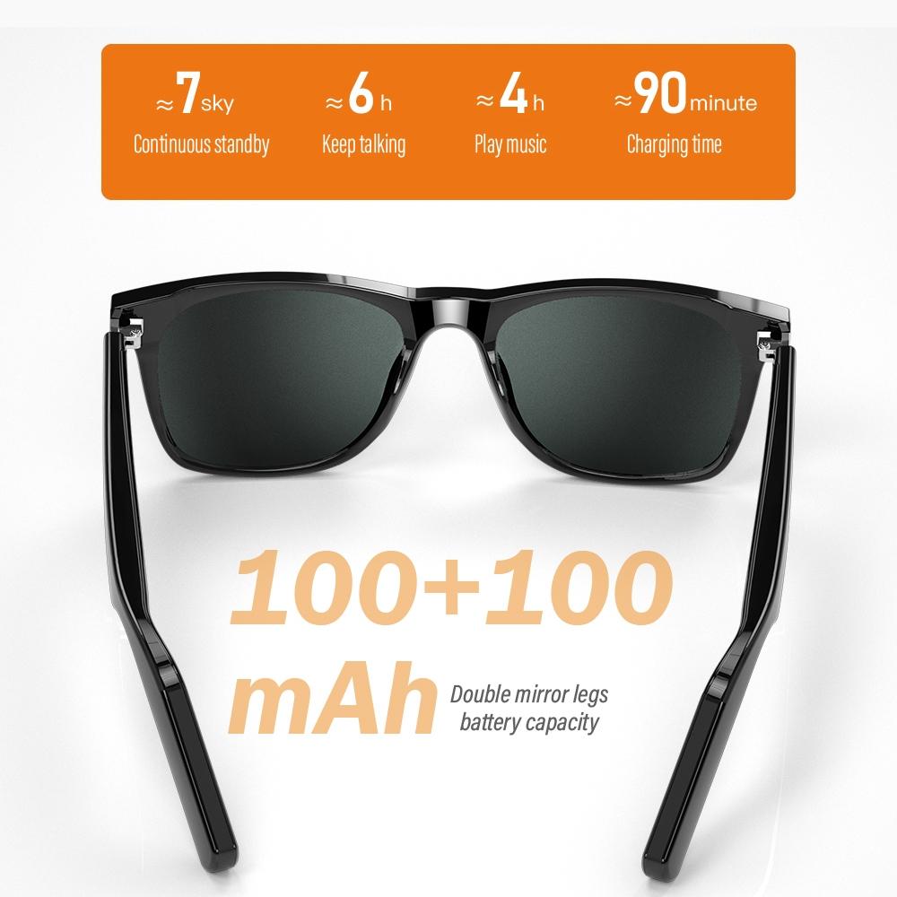 Smart Bluetooth Glasses with Binaural Call Function