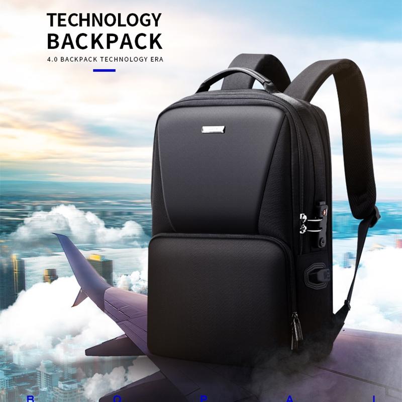Anti-theft Waterproof Business Backpack for Travel - Black