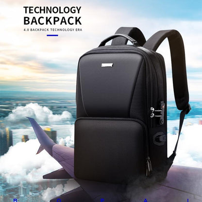 Anti-theft Waterproof Business Backpack for Travel - Black