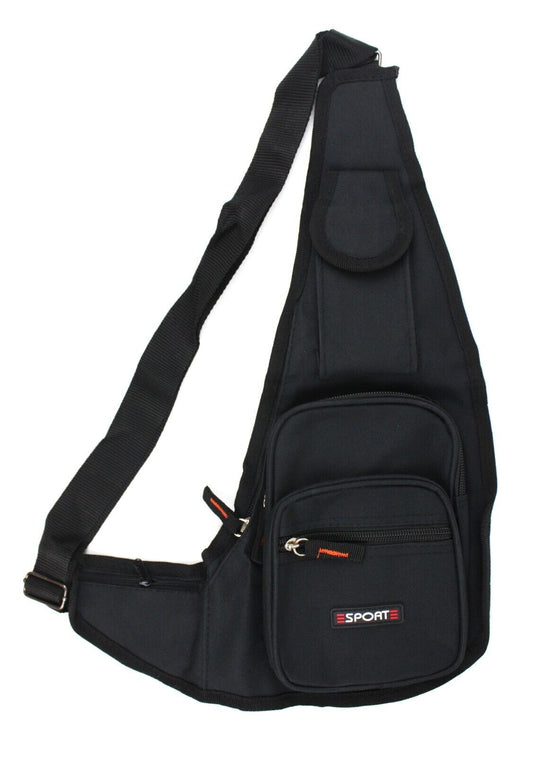Black Crossbody Sling Bag