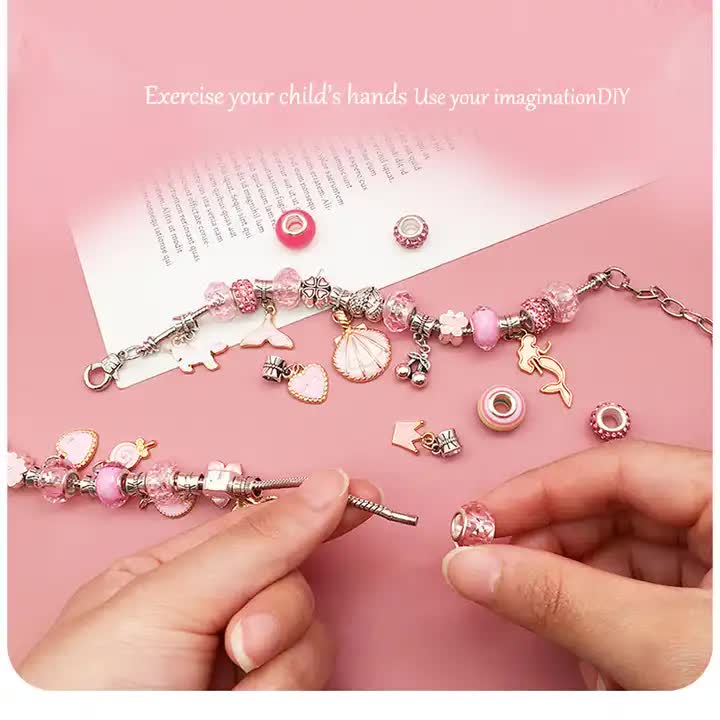 DIY Charm Bracelet and Necklace Kit