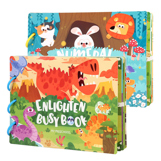 Enlightenment Busy Book Set - Educational Preschool Activity Book