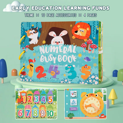 Enlightenment Busy Book Set - Educational Preschool Activity Book