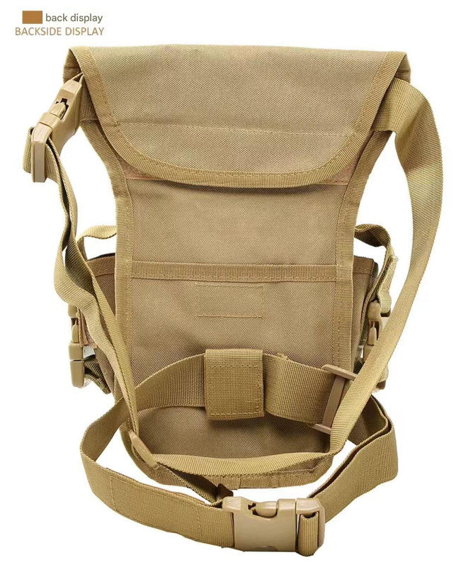 Black Tactical Outdoor Leg Bag