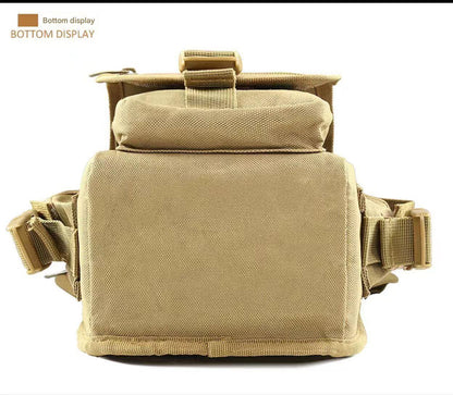 Black Tactical Outdoor Leg Bag