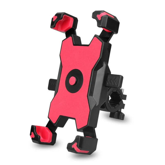 Red and Black Secure Grip Bike Phone Mount
