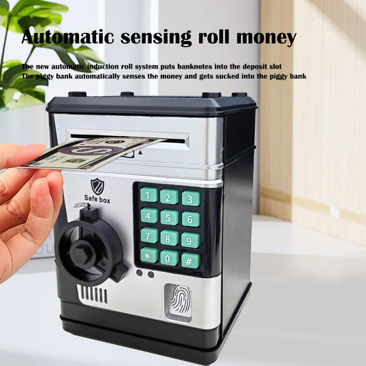 Electronic Piggy Bank Safe Box for Kids