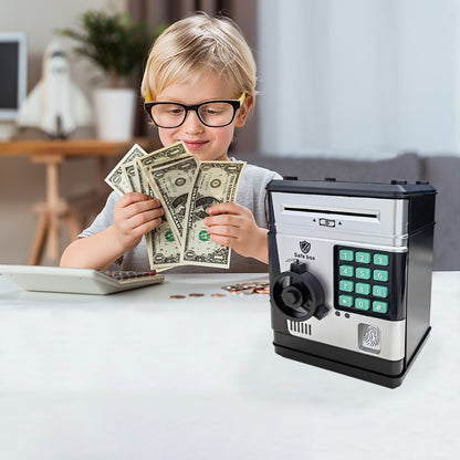 Electronic Piggy Bank Safe Box for Kids