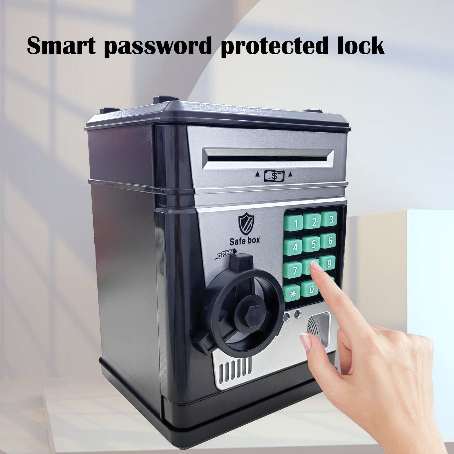 Electronic Piggy Bank Safe Box for Kids