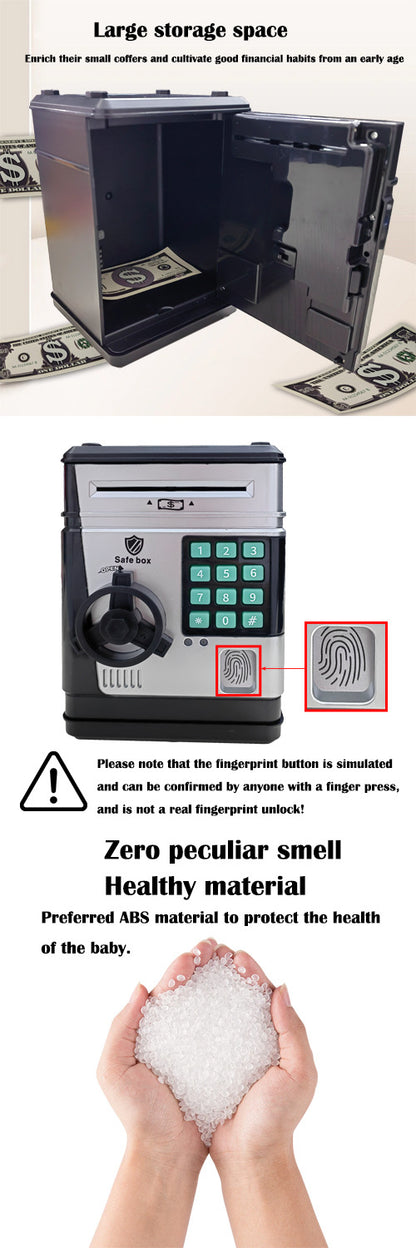 Electronic Piggy Bank Safe Box for Kids