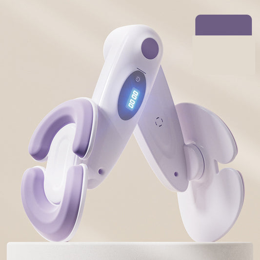 Purple Smart Kegel & Thigh Master with Digital Counter