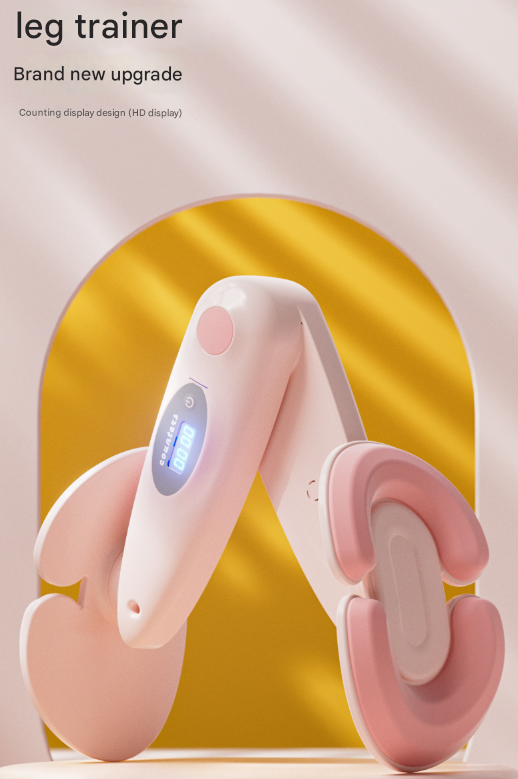 Purple Smart Kegel & Thigh Master with Digital Counter