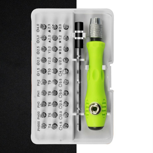 Green 32-in-1 Precision Screwdriver Set