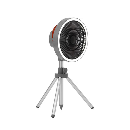 Gery Portable Outdoor Tripod Fan - Black