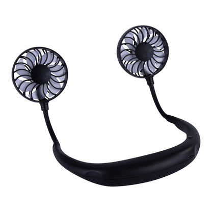 Rechargeable Neck Fan - Black