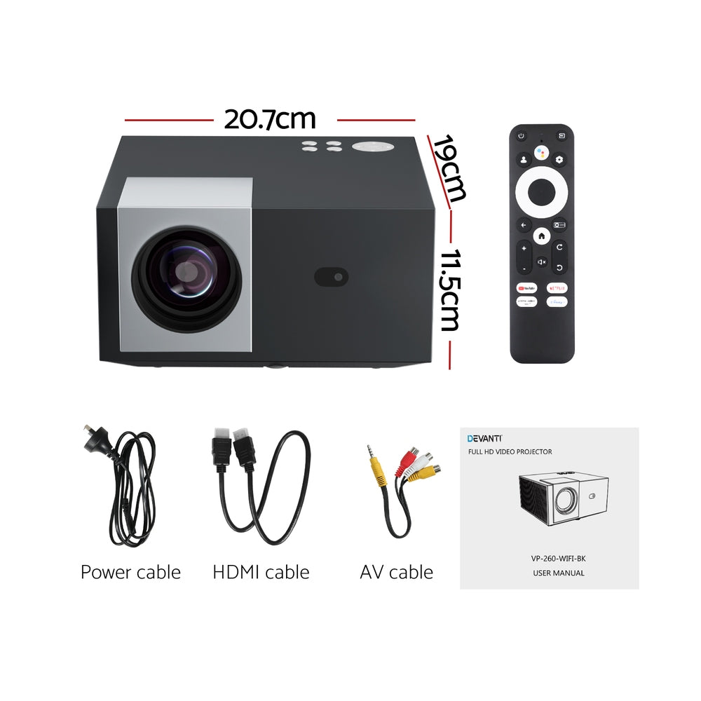 Devanti Video Project - Official Google TV 5G WIFI