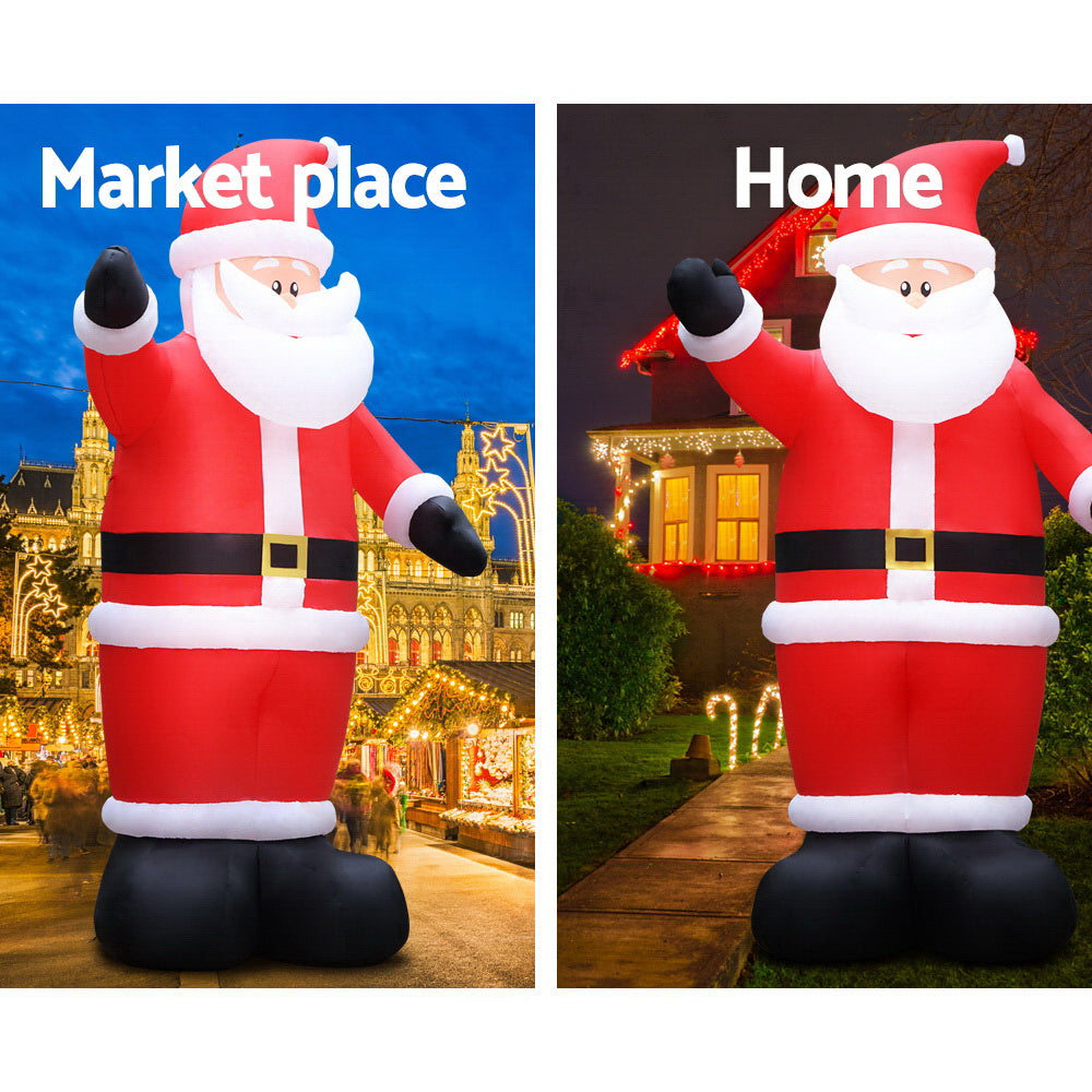 Jingle Jolly's Christmas Inflatable Santa 5METRE