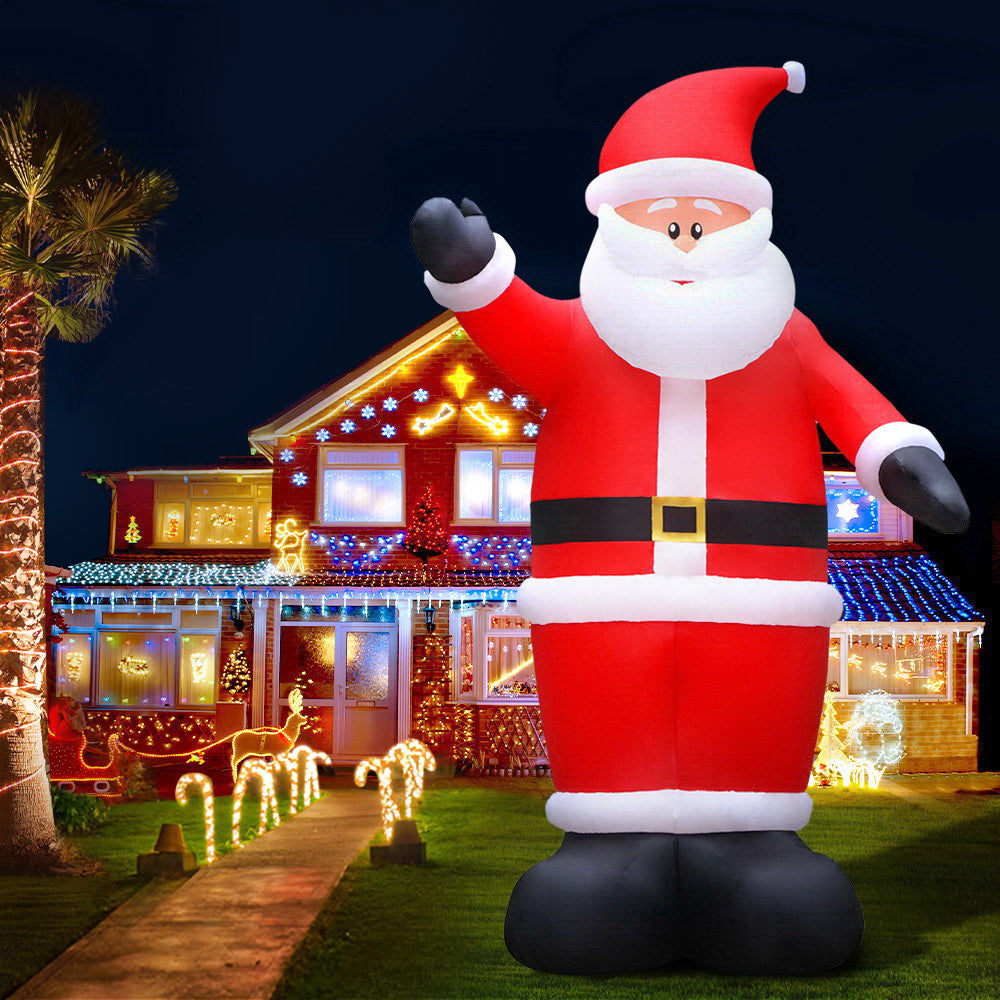 Jingle Jolly's Christmas Inflatable Santa 5METRE